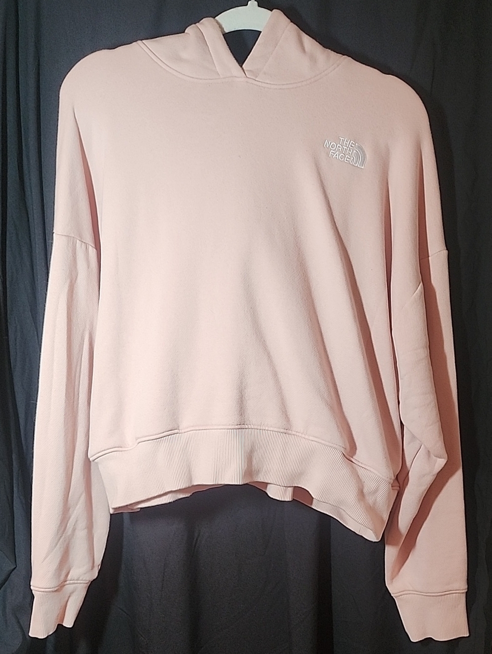 The North Face Women's Essential Cropped Hoodie Pink XL